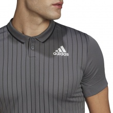 adidas Tennis-Polo Melbourne Freelift grau Herren